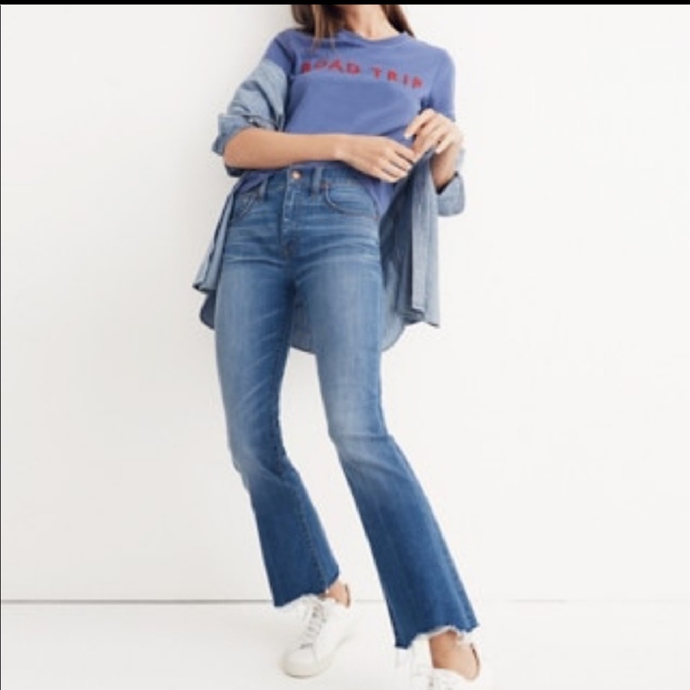 Madewell Cali Demi Boot jeans
